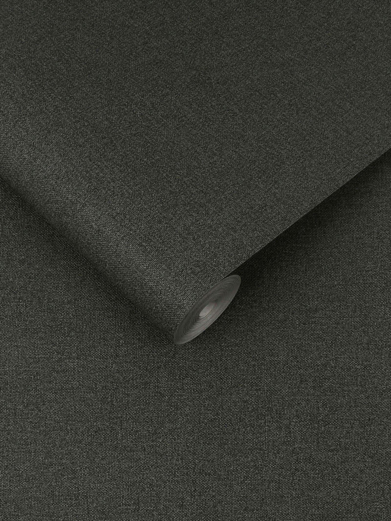 Graham & Brown Deep Grey Twill wallpaper sample A4 (British brand)