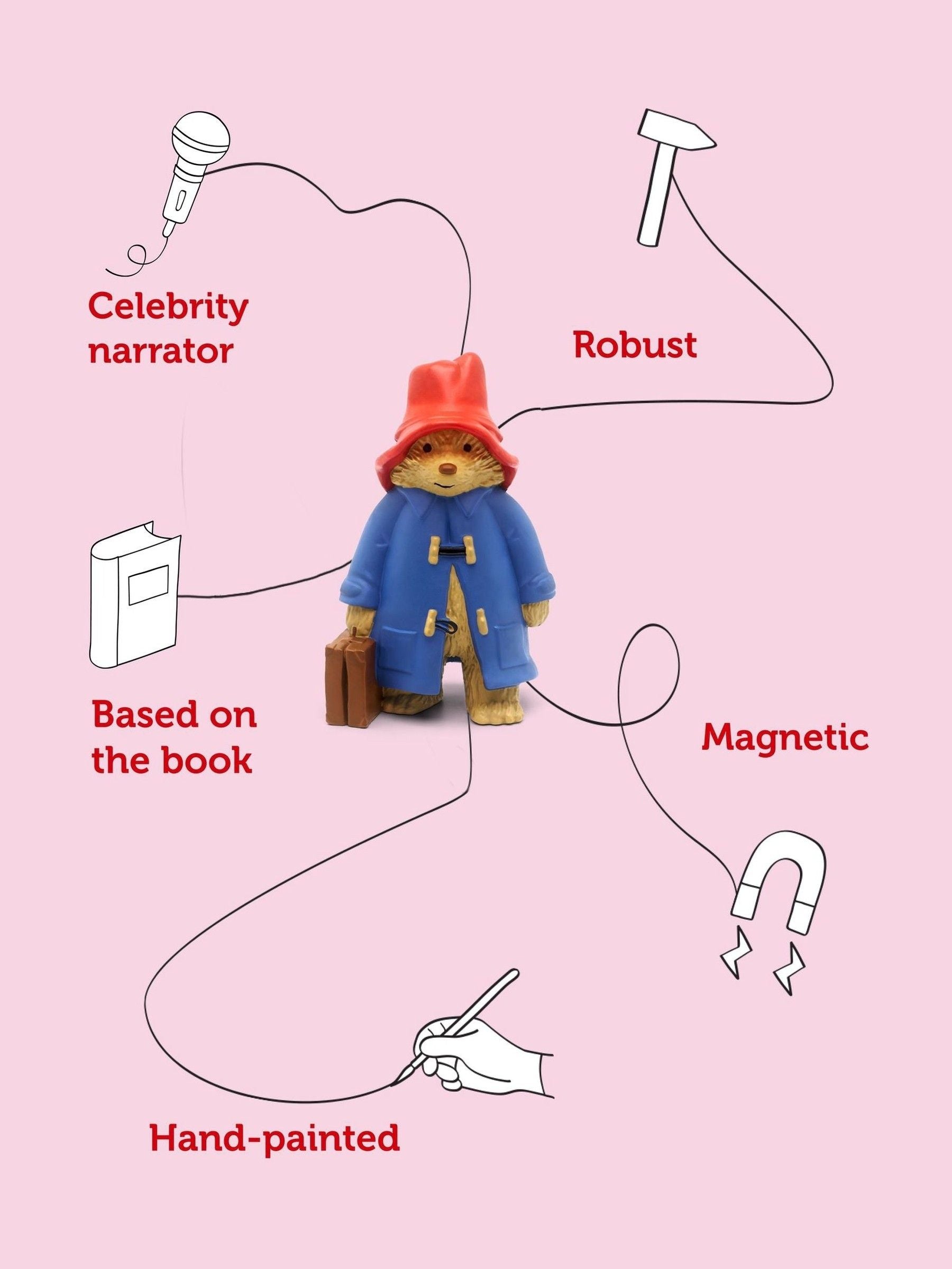 Tonies Paddington Bear audio character figure (British brand)
