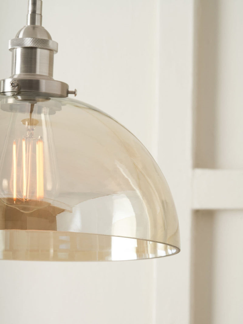 Pacific Lifestyle dome pendant ceiling light, imported from the UK