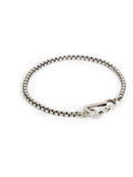 AllSaints silver tone box chain bracelet - British product