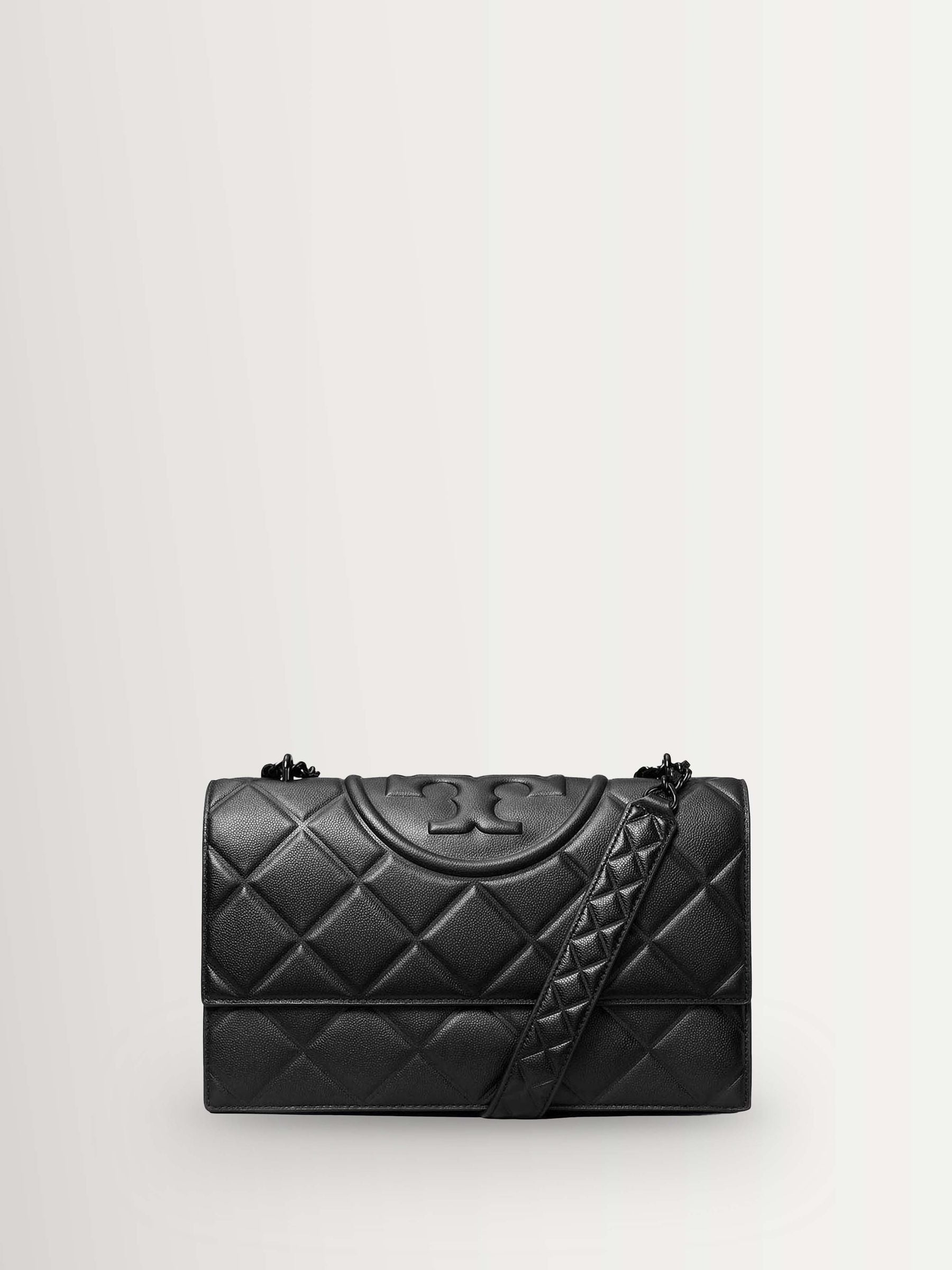 Tory Burch Fleming soft grain small shoulder bag, UK version