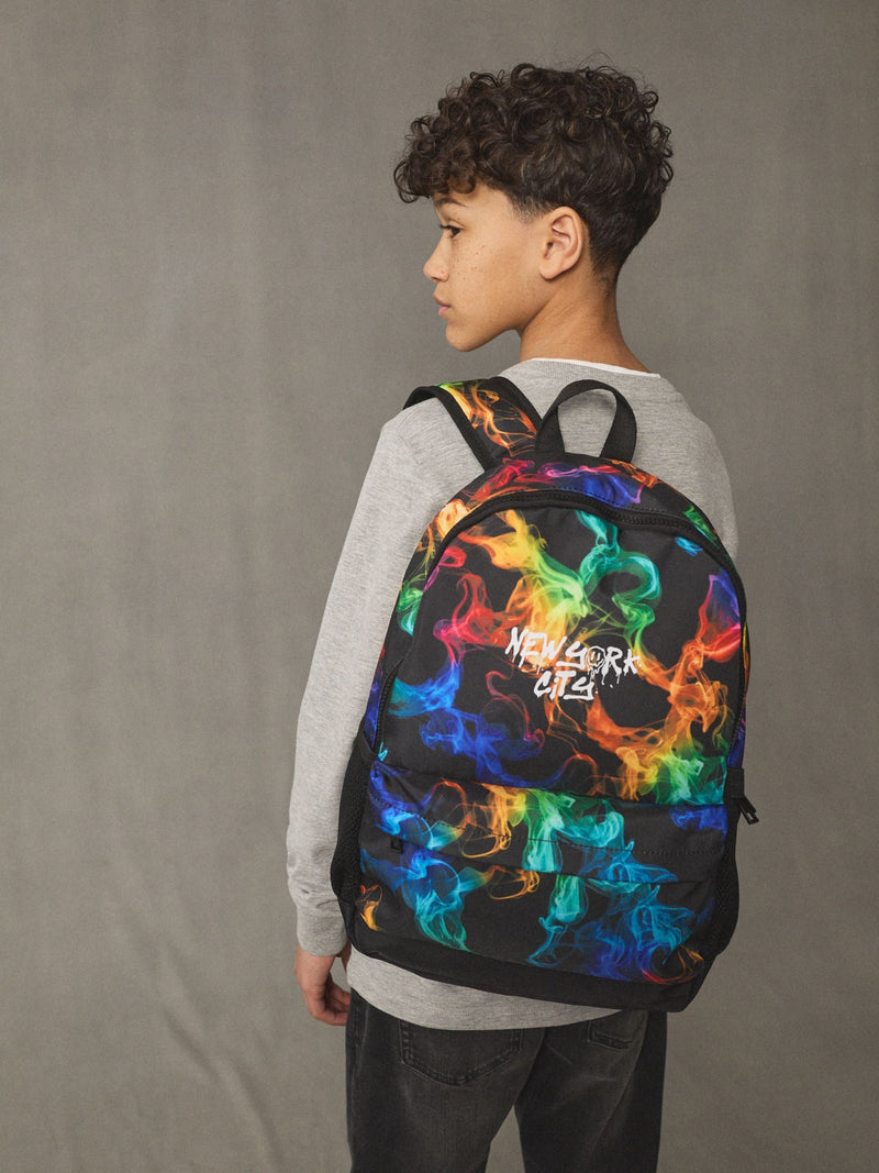Blue Football Backpack