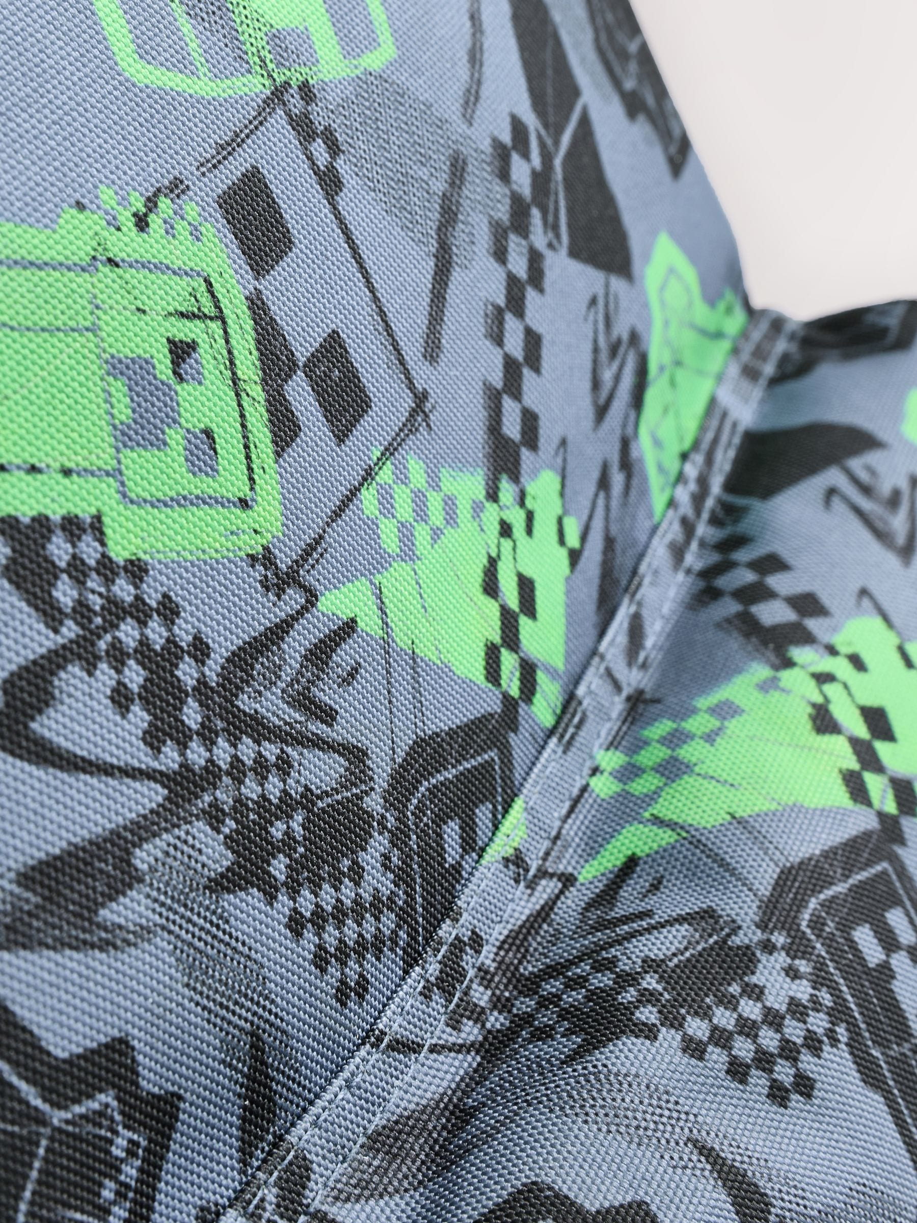 Minecraft Creeper print backpack, UK version
