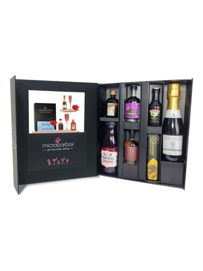 MicroBarBox Vintercocktailer Sett i Premium Gaveeske