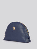 U.S. Polo Assn. blue round women's beauty bag, UK version
