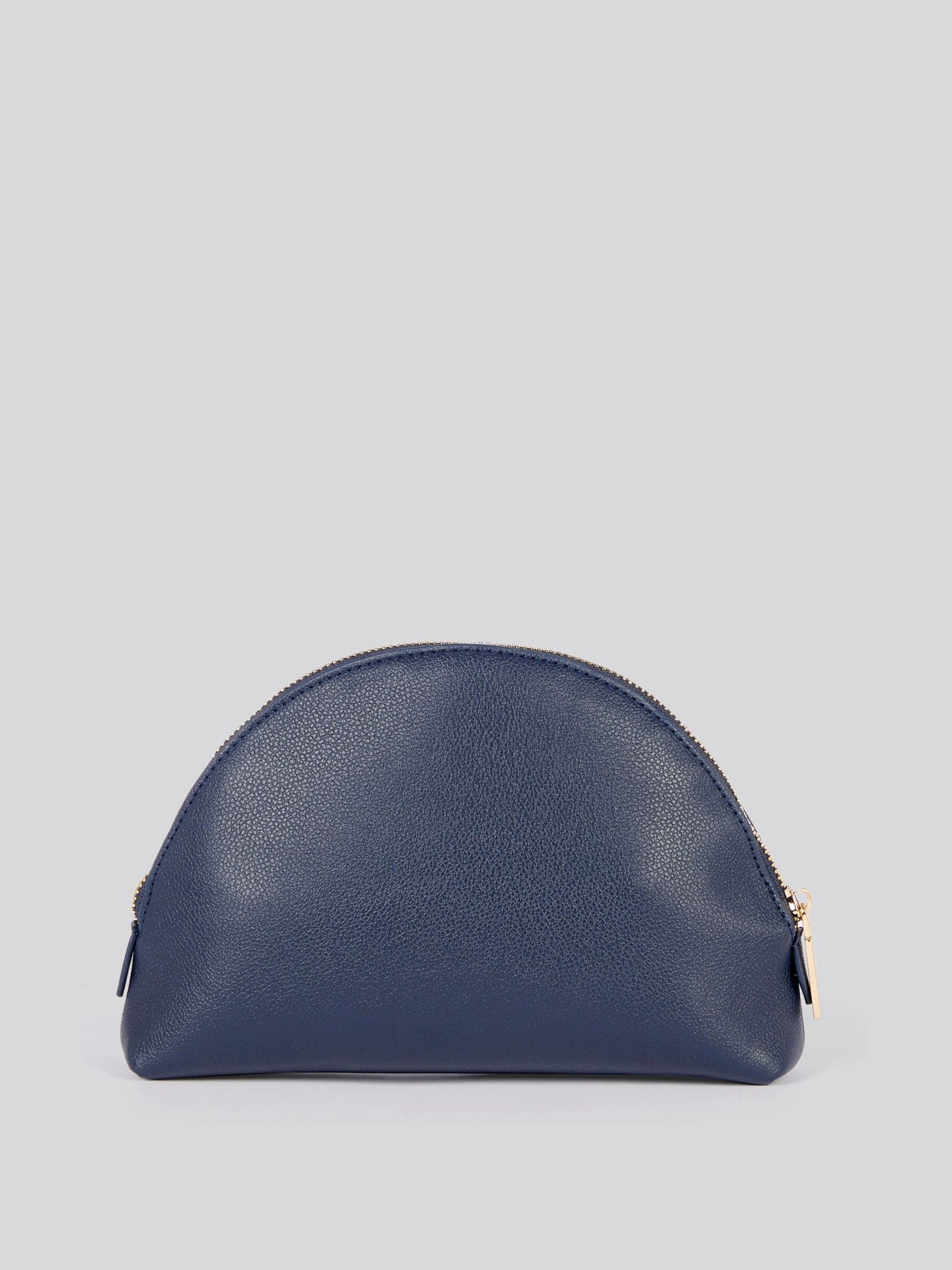 U.S. Polo Assn. blue round women's beauty bag, UK version