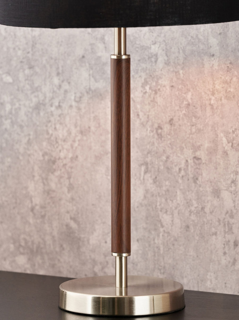 Pacific Black Table Lamp 57cm, UK version