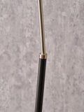 Pacific black metal floor lamp - British product