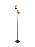 Pacific rose gold LED floor lamp - British product