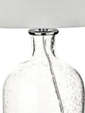Pacific clear bubble glass table lamp 52cm (British brand)