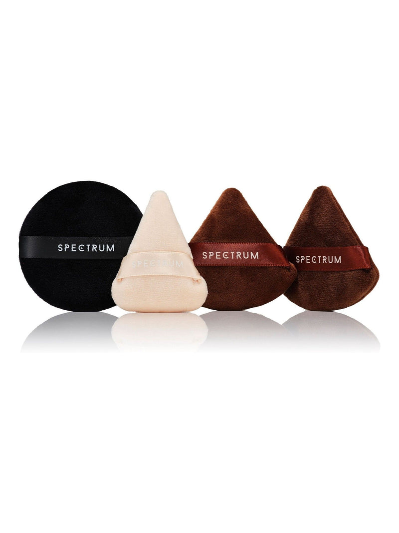 Spectrum Collections velvet puff set 4 piece (British brand)