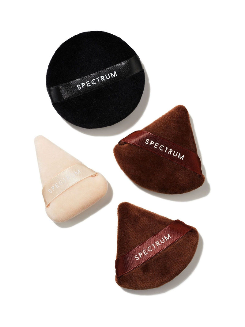 Spectrum Collections velvet puff set 4 piece (British brand)