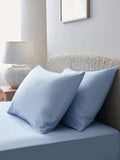 Set of 2 White Non Iron Simply Soft Housewife Pillowcases