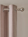 Pink Soft Marl Blackout/Thermal Eyelet Curtains