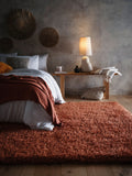 Origin Rugs Orange Chicago Soft Shaggy Rug