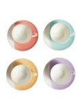 Royal Doulton 1815 Bright cappuccino cups and saucers, imported from the UK
