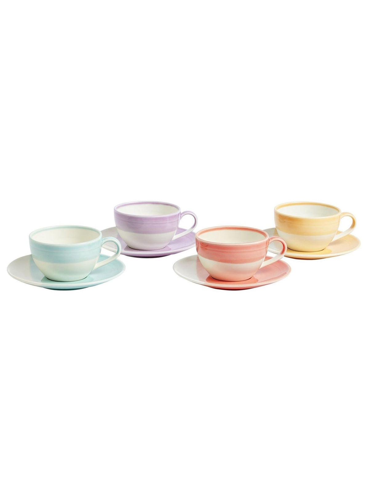 Royal Doulton 1815 Bright cappuccino cups and saucers, imported from the UK