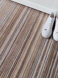 Origin Rugs beige stripe wool rug - British product