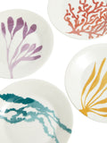 Royal Doulton bright side plates set of four, imported from the UK