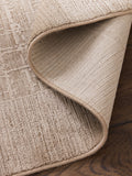 Blair Border rug light natural synthetic fibres (British brand)