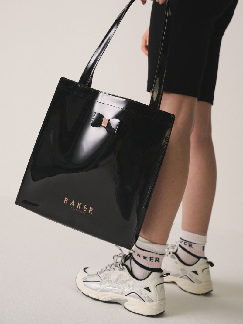 Baker by Ted baker Childrens Bow vinyl tote Bag