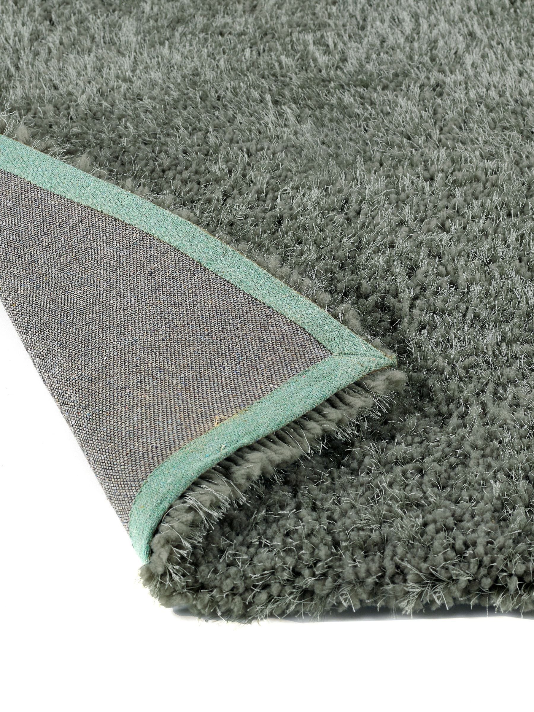 Origin Rugs Green Chicago soft shaggy rug, imported from the UK