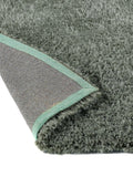 Origin Rugs Green Chicago soft shaggy rug, imported from the UK