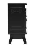 Be Modern Black Colman freestanding electric stove, imported from the UK
