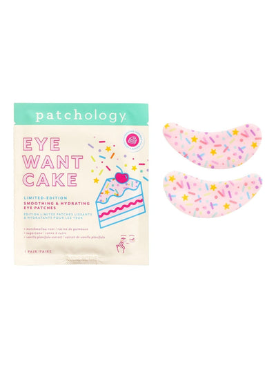 Next Patchology Eye Want Cake Limited Edition Smoothing Hydrating Eye Patches 5 Pack- Buy online at McGrocer