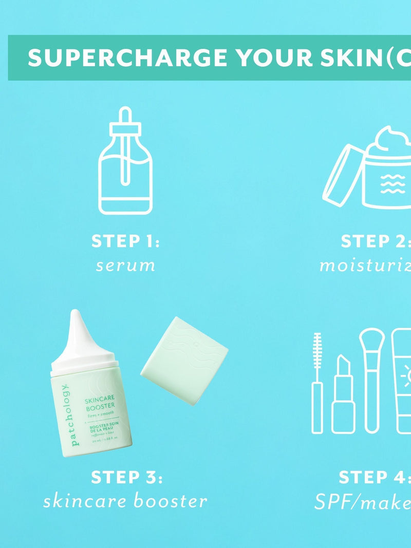 Patchology skincare booster firm smooth 20ml, imported from the UK