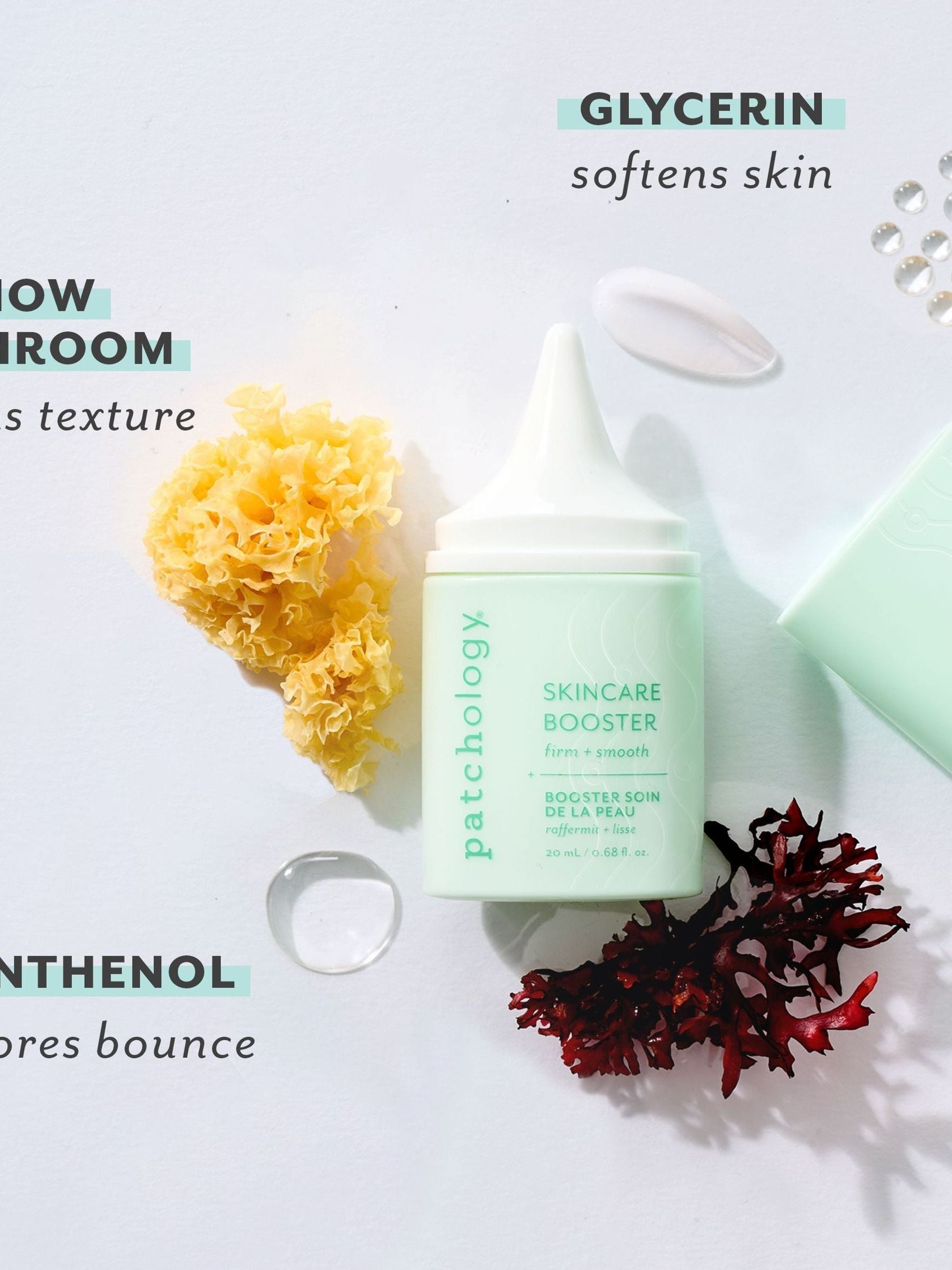 Patchology skincare booster firm smooth 20ml, imported from the UK