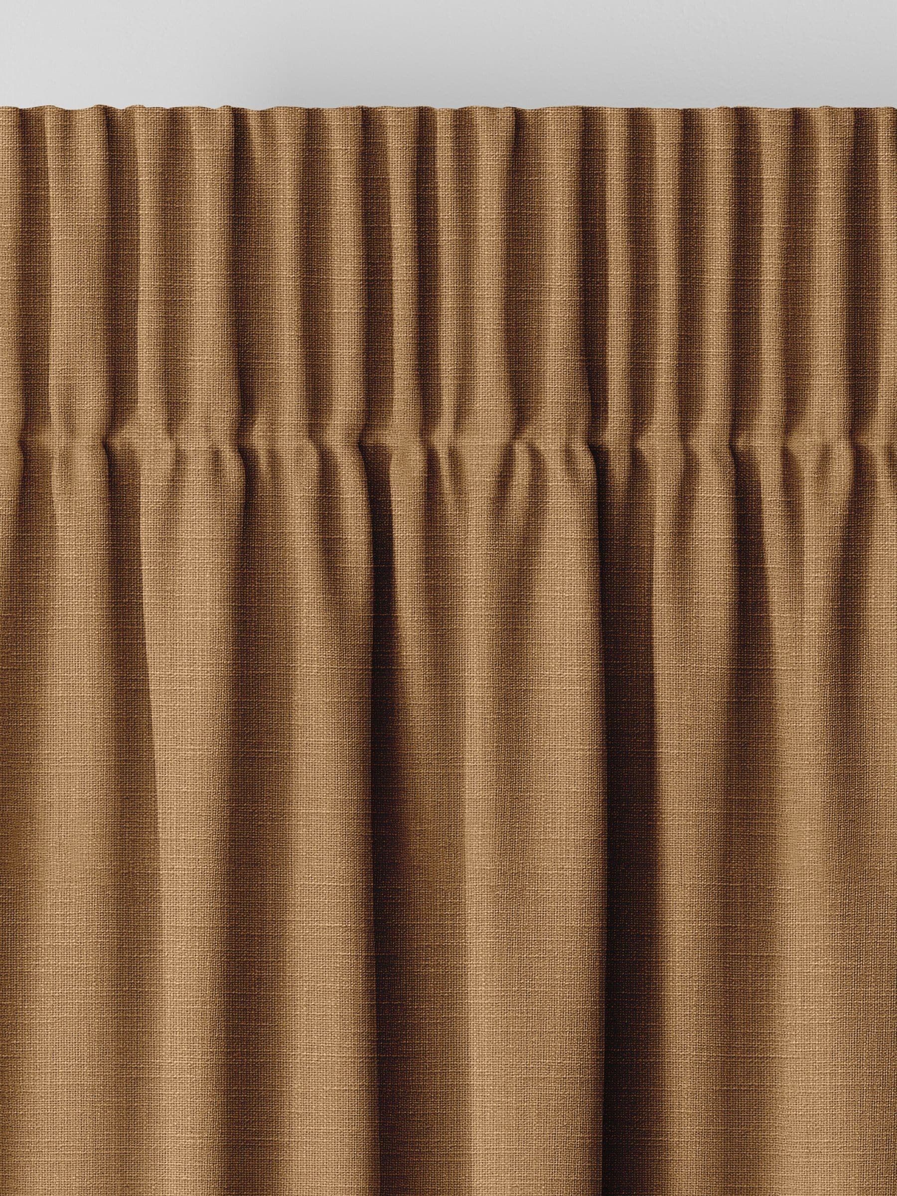 Next Nikki made to measure curtains fawn natural, UK version