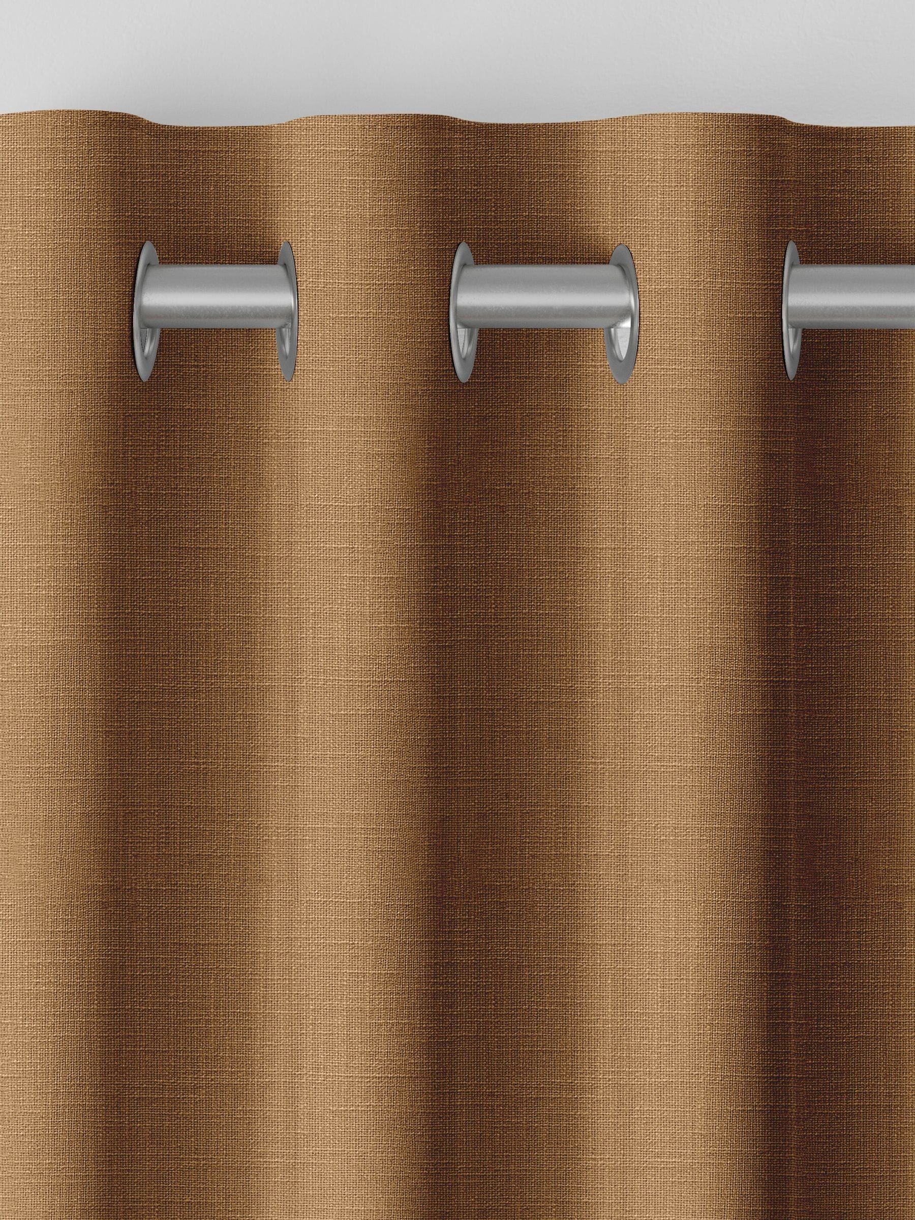 Next Nikki made to measure curtains fawn natural, UK version