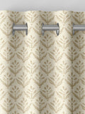 Sand Yellow made-to-measure curtains in cotton-linen blend, imported from the UK