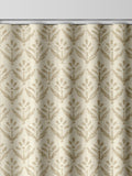 Sand Yellow made-to-measure curtains in cotton-linen blend, imported from the UK