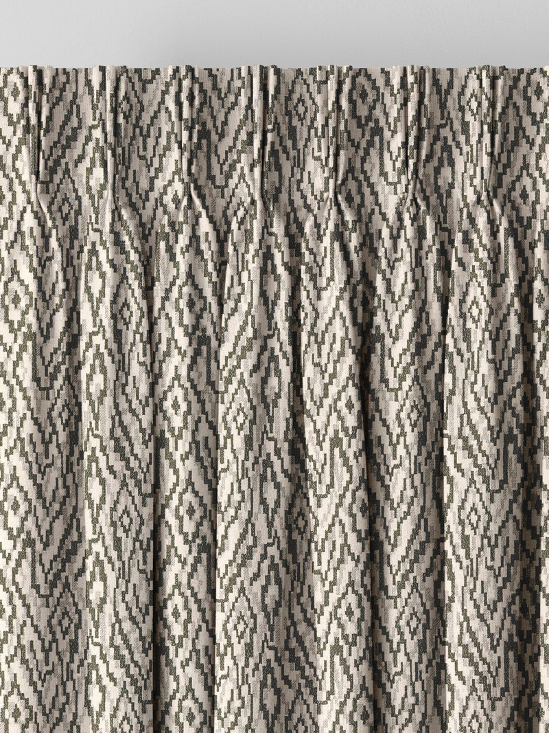 Next Spruce Green Paras made to measure curtains (British brand)