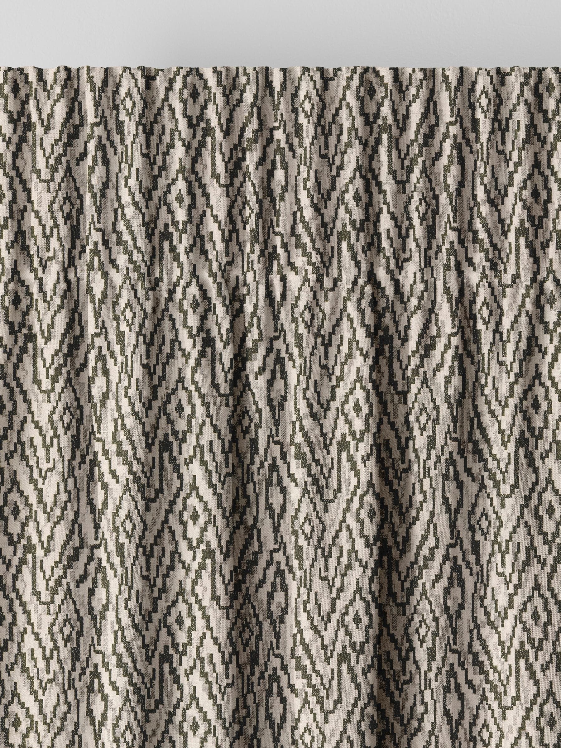 Next Spruce Green Paras made to measure curtains (British brand)