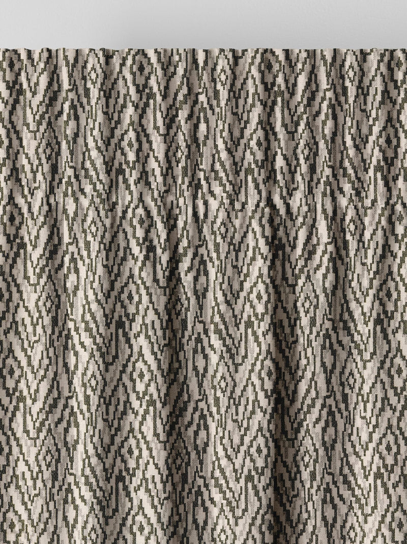 Next Spruce Green Paras made to measure curtains (British brand)