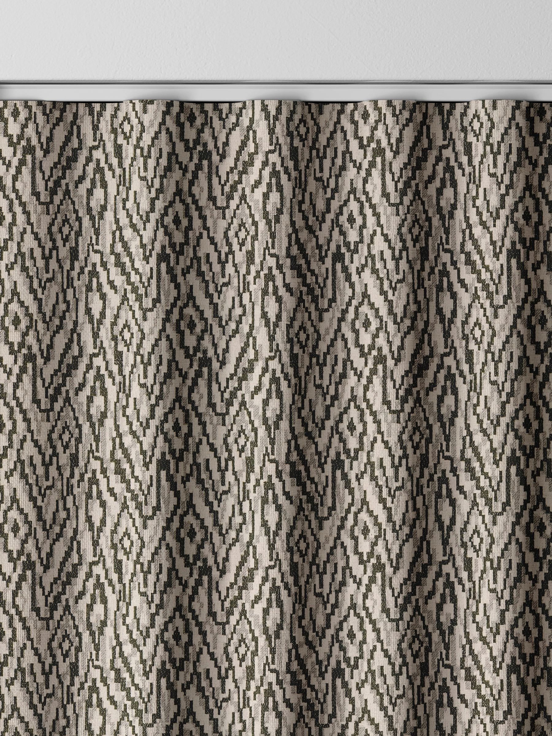 Next Spruce Green Paras made to measure curtains (British brand)