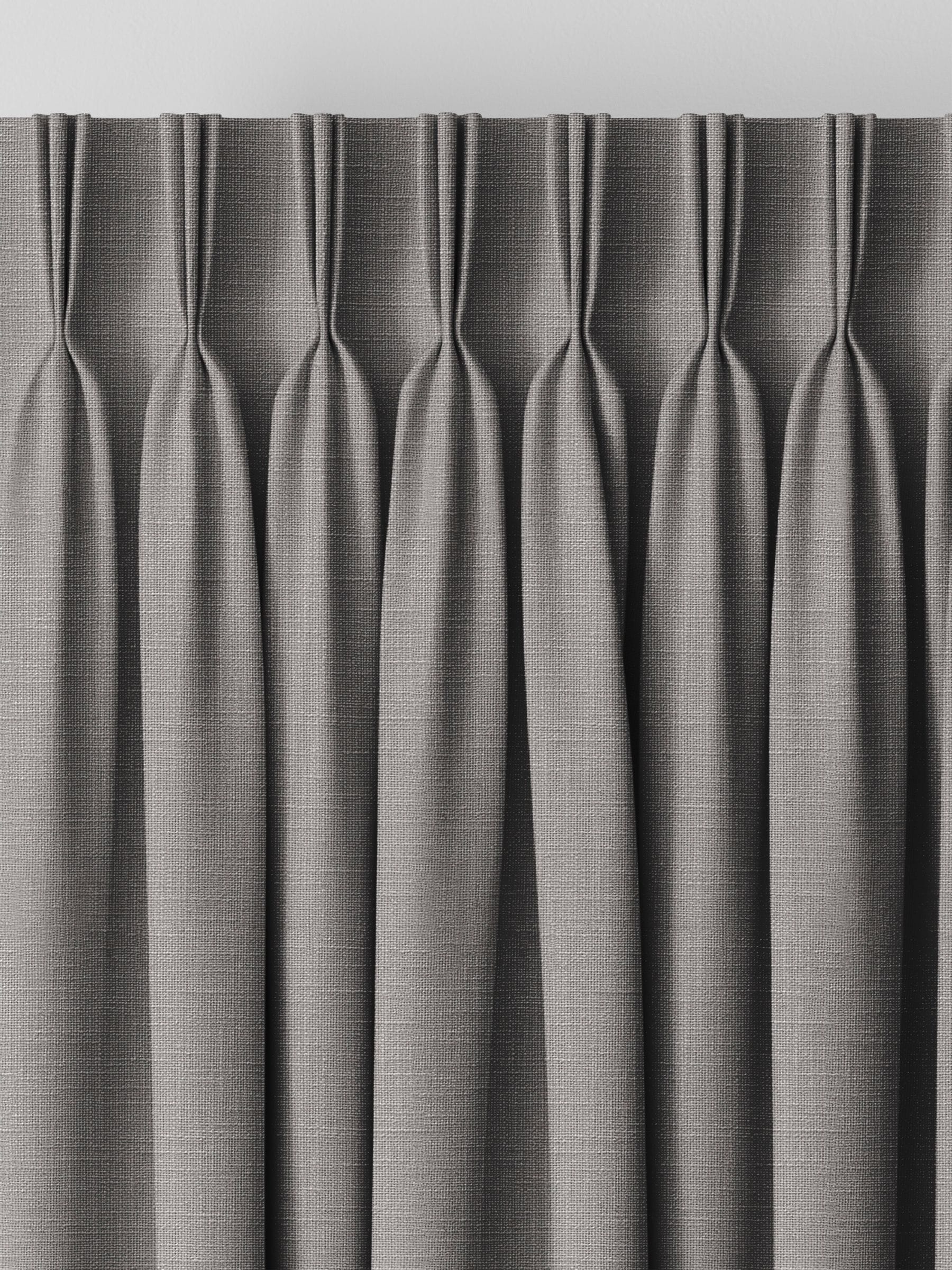 Next Nikki silver grey made to measure curtains, imported from the UK