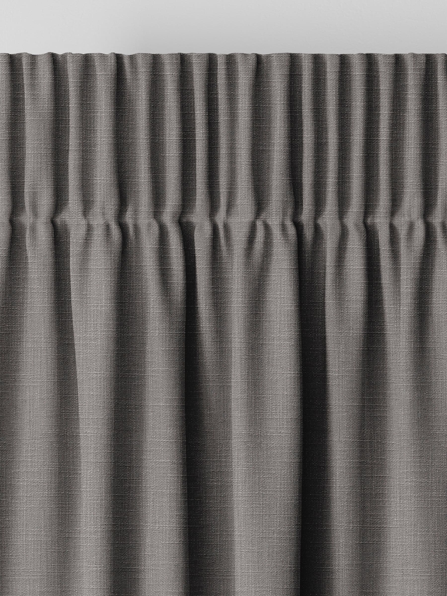 Next Nikki silver grey made to measure curtains, imported from the UK