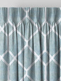 Next Earle seafoam grey made to measure curtains, imported from the UK