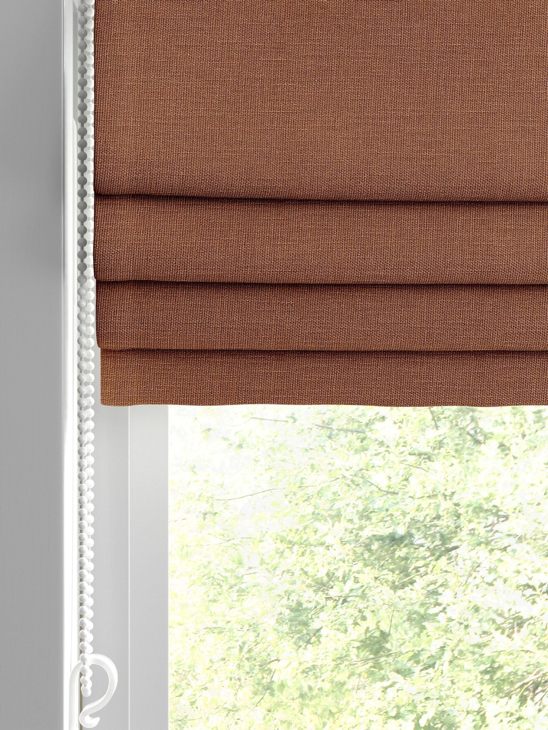 Next Rust Orange Nikki Roman blind, made to measure, imported from the UK