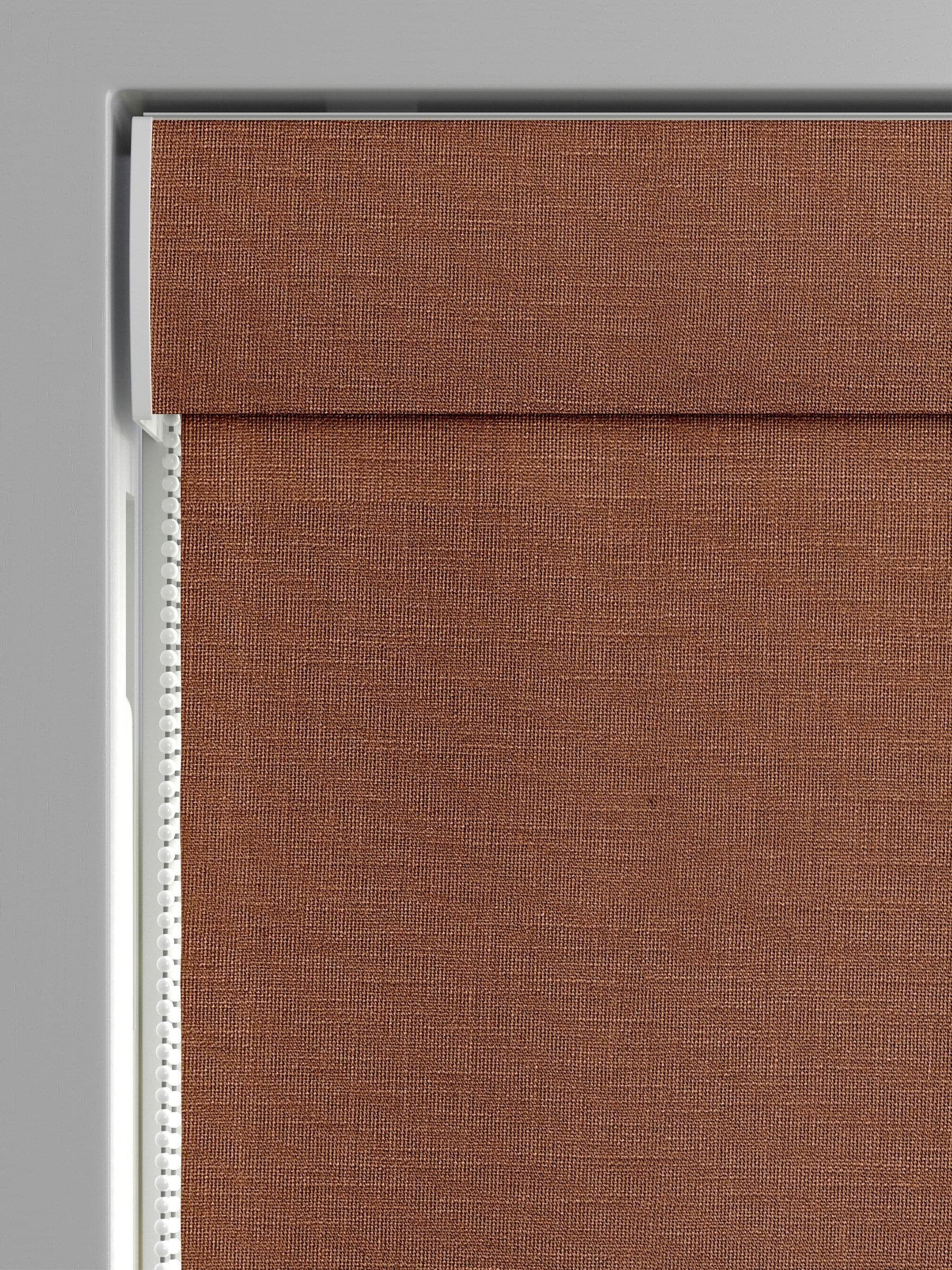 Next Rust Orange Nikki Roman blind, made to measure, imported from the UK