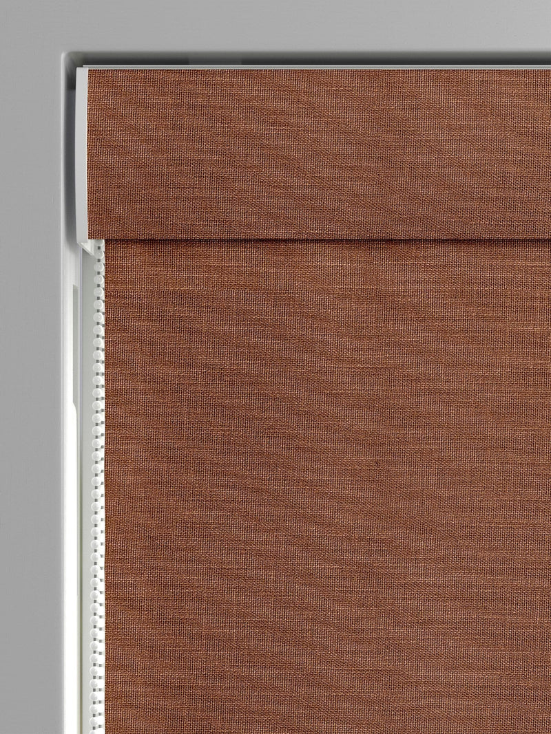 Next Rust Orange Nikki Roman blind, made to measure, imported from the UK