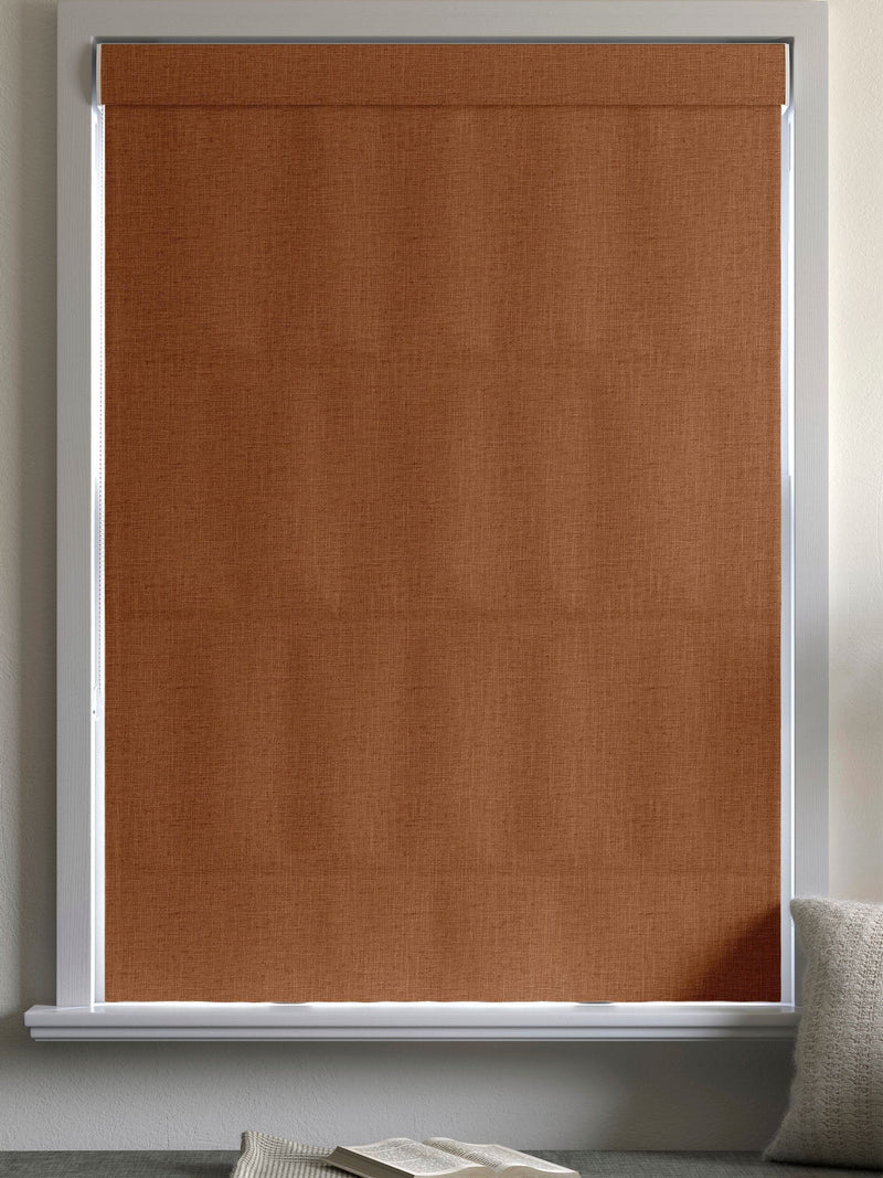 Next Rust Orange Nikki Roman blind, made to measure, imported from the UK
