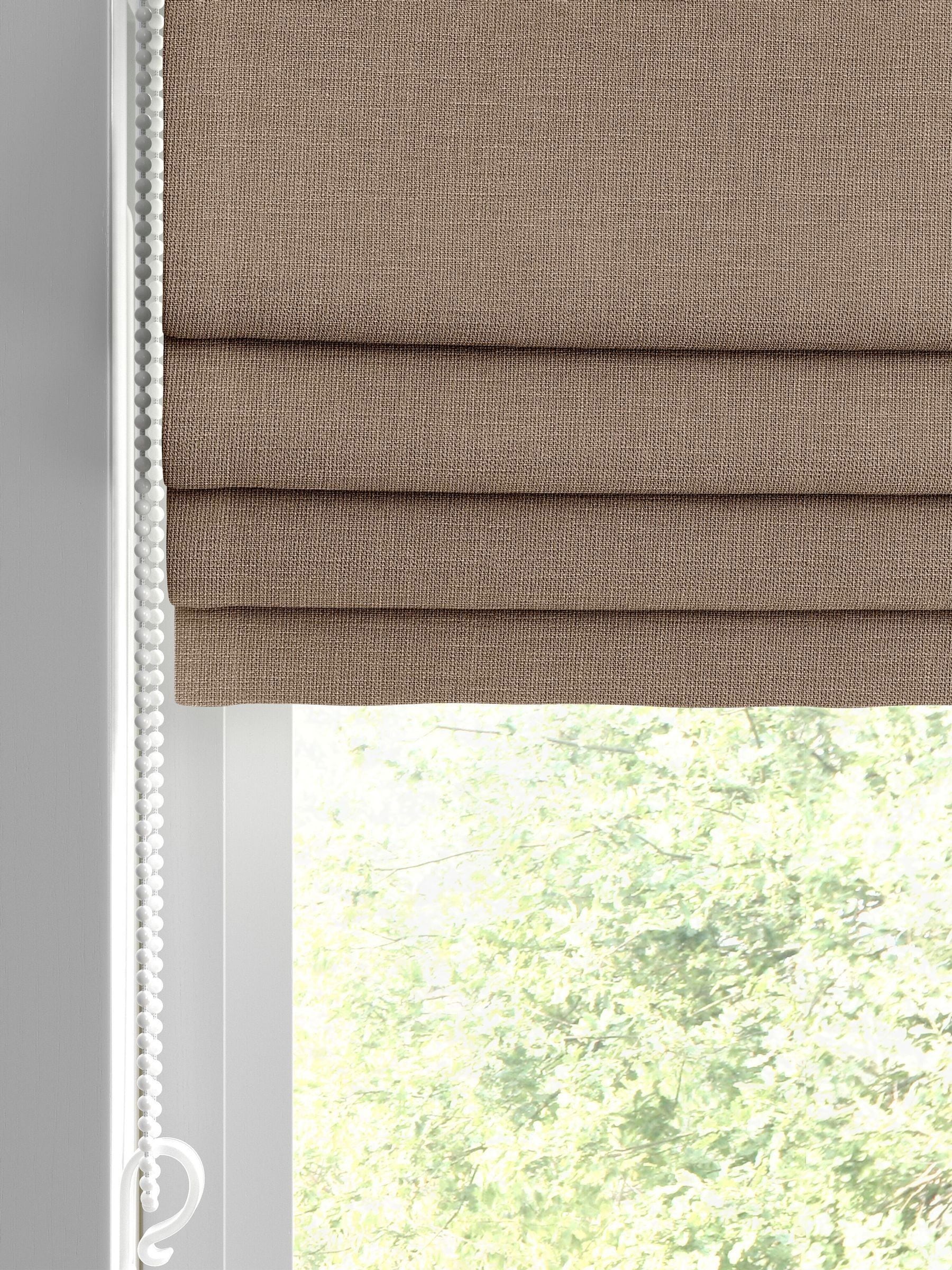 Otter Natural Nikki Roman blind, cotton linen (British brand)