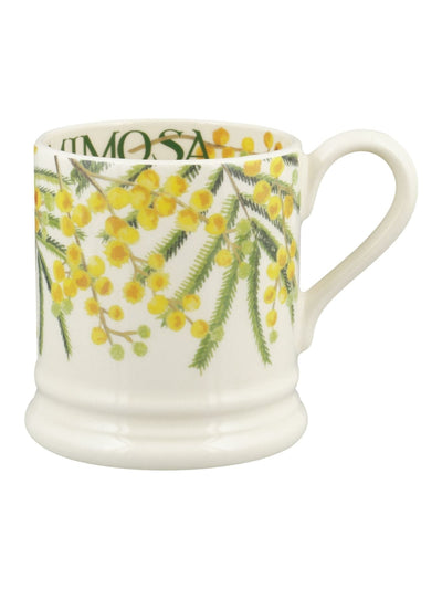 Next Emma Bridgewater Cream Mimosa 1/2 Pint Mug- Buy online at McGrocer