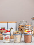Kilner Frühstücksgläser, durchsichtig, 3er-Set, 0.35 Liter, britische Version