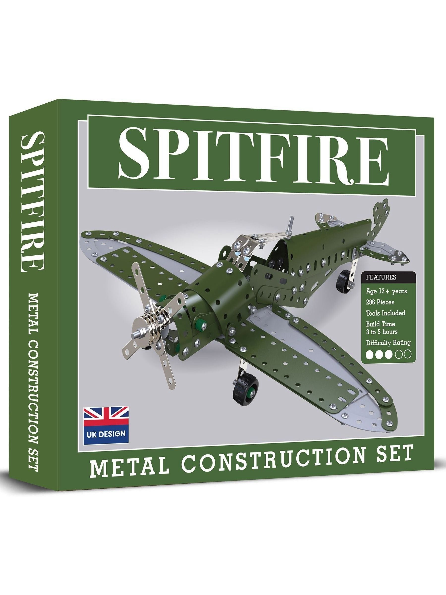 Coach House Partners Spitfire metal construction set 285 pieces - British brand